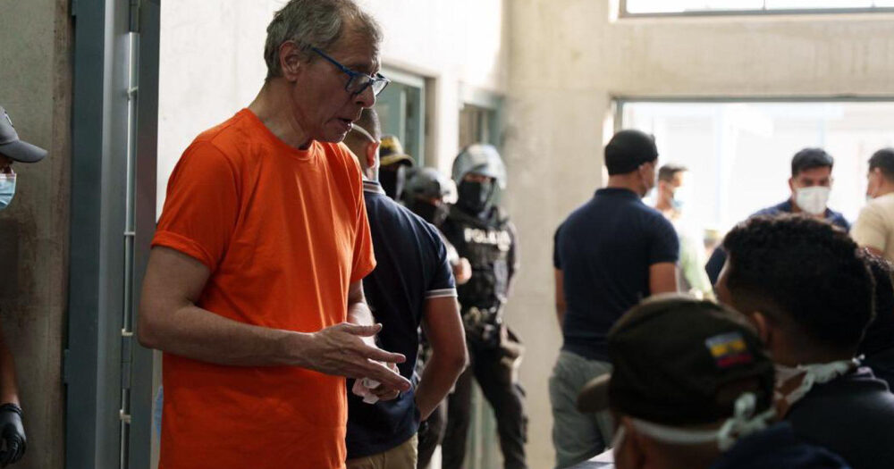 Jorge Glas, símbolo del nuevo sistema penitenciario de Noboa en Ecuador