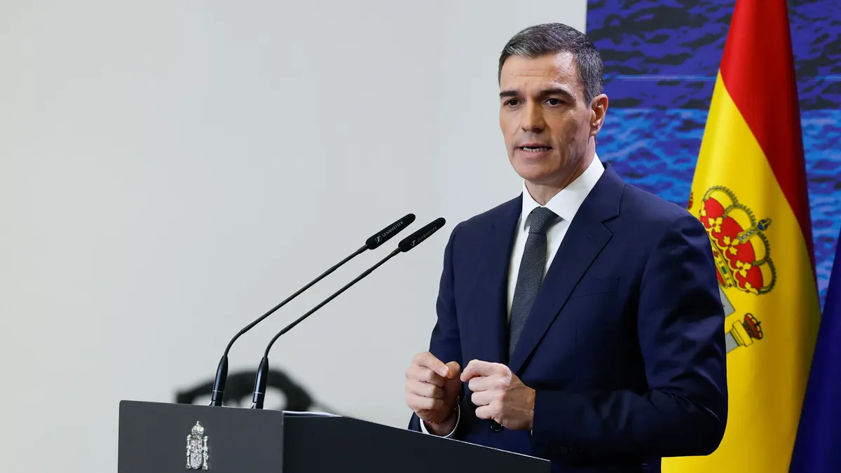 Pedro Sánchez advierte sobre el grave temporal de lluvias en España